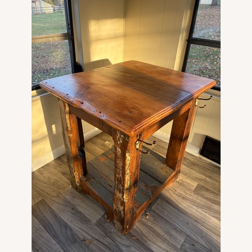 Used Vintage/Antique Natural Wood Side Table for sale on AptDeco