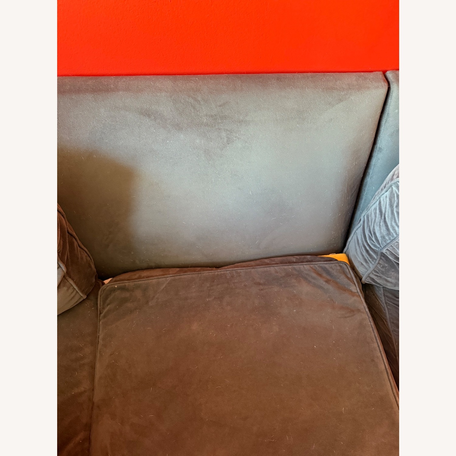 West Elm Paidge Sectional Midnight Velvet  - image-5