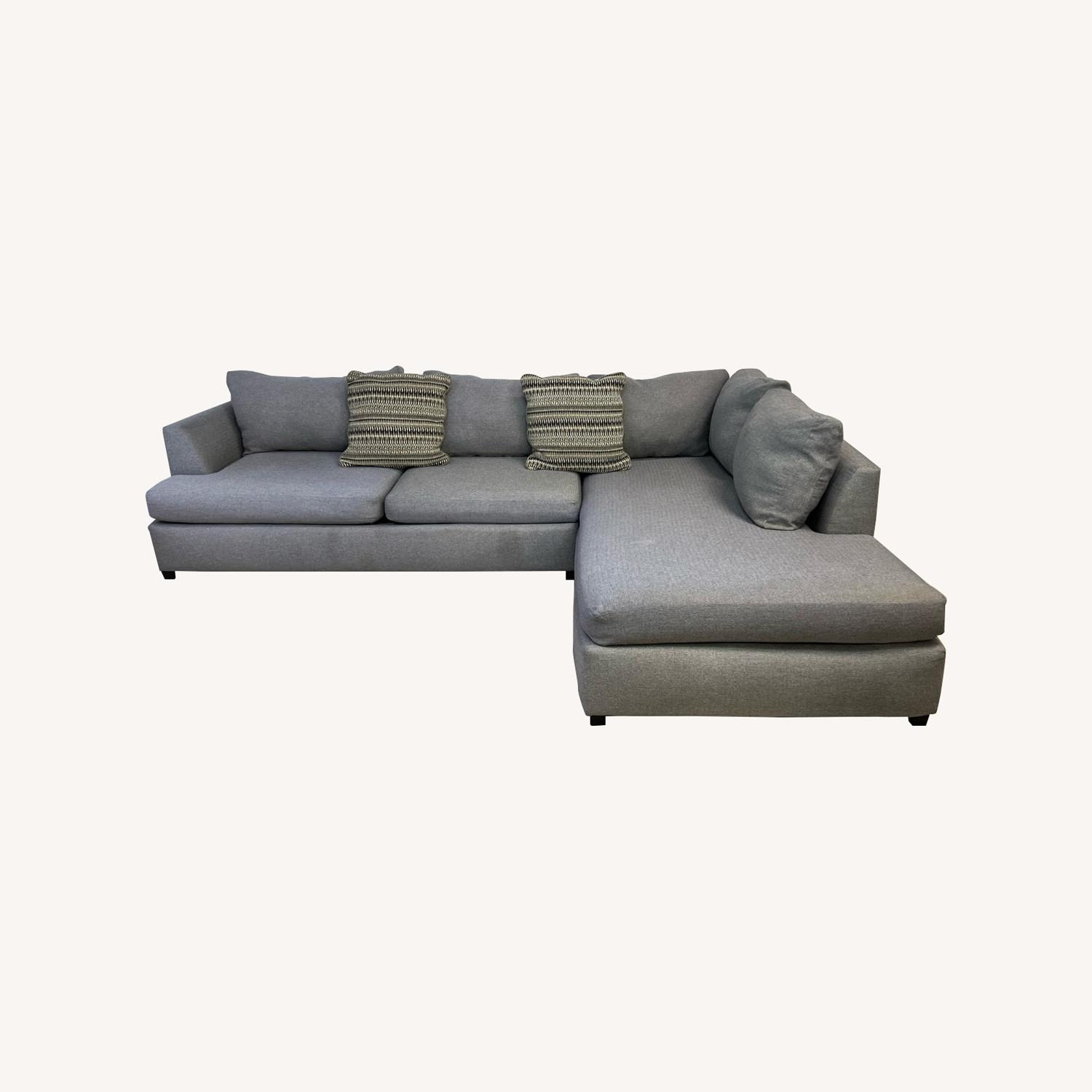 Jonathan Louis Leon Two-Piece Sofa with Chaise - image-0