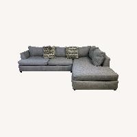 Jonathan Louis Leon Two-Piece Sofa with Chaise