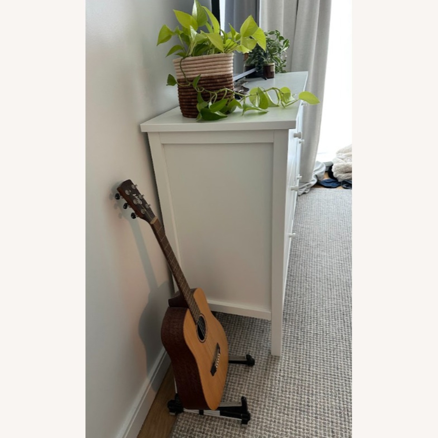 IKEA Gullaberg White Vinyl Dresser - image-3