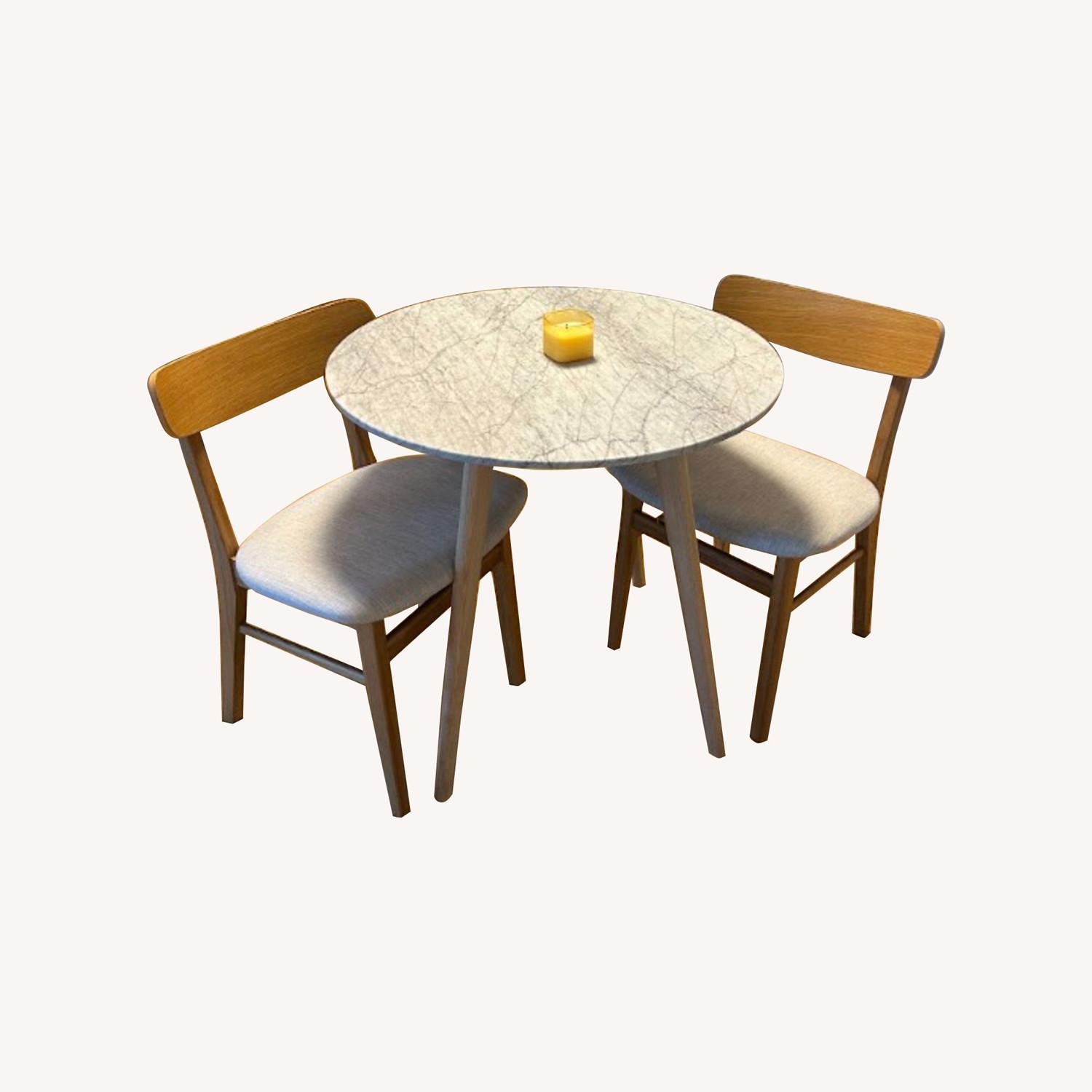 Article Mara Natural Marble Dining Set - image-0