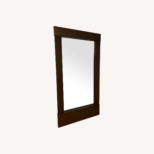 Used Crate & Barrel Dark Brown Floor Mirror for sale on AptDeco