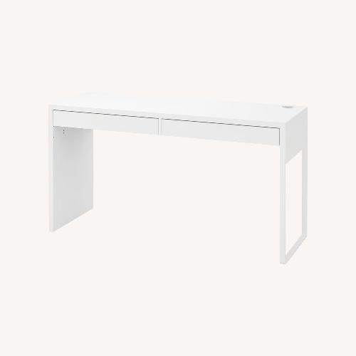 Used IKEA Micke White Desk for sale on AptDeco