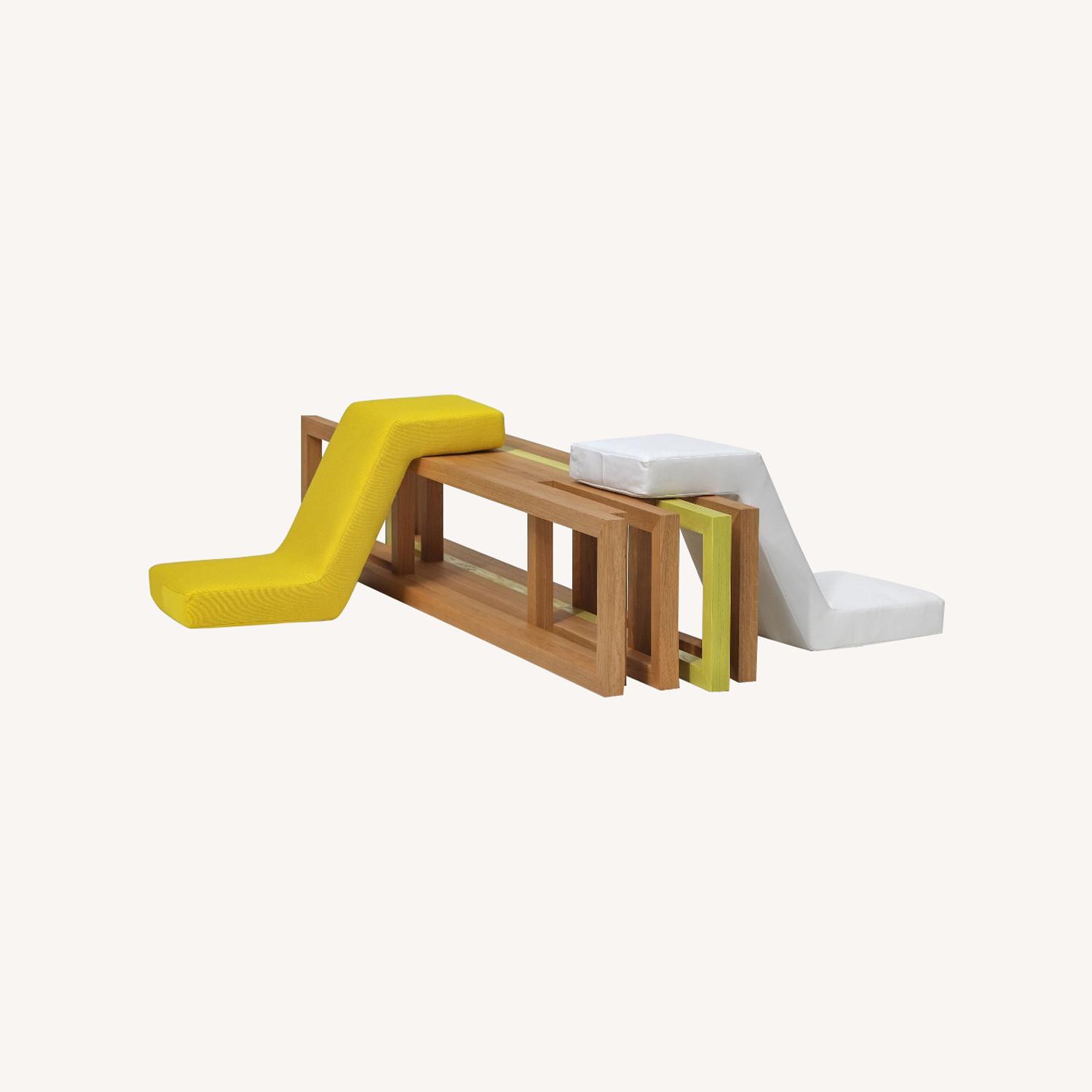 Bookshelve With Cushion - image-0