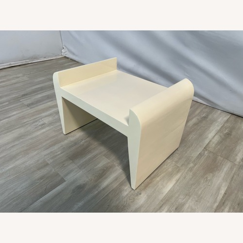 Used Arteriors Alanna Ottoman for sale on AptDeco