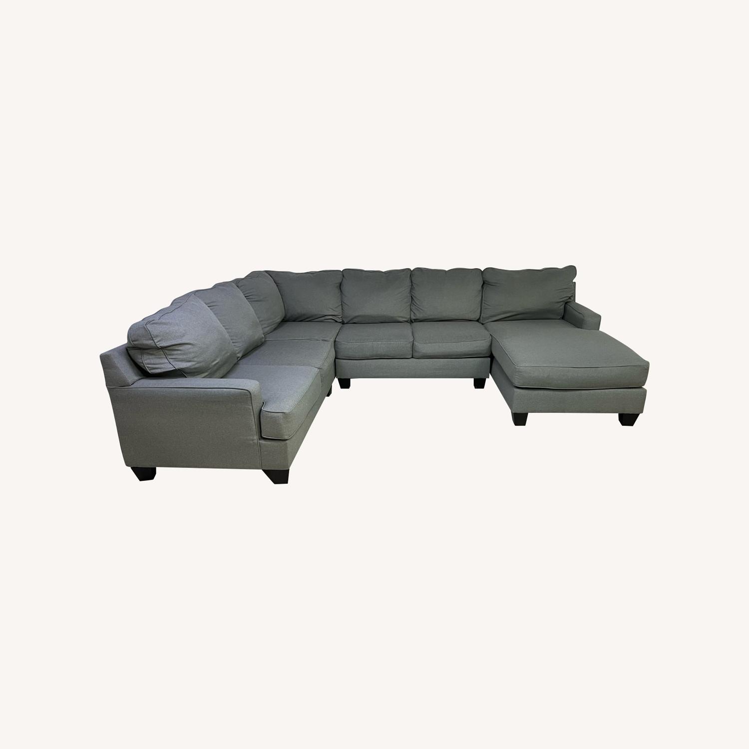 Ashley Omaha Next-Gen Nuvella with Chaise - image-0
