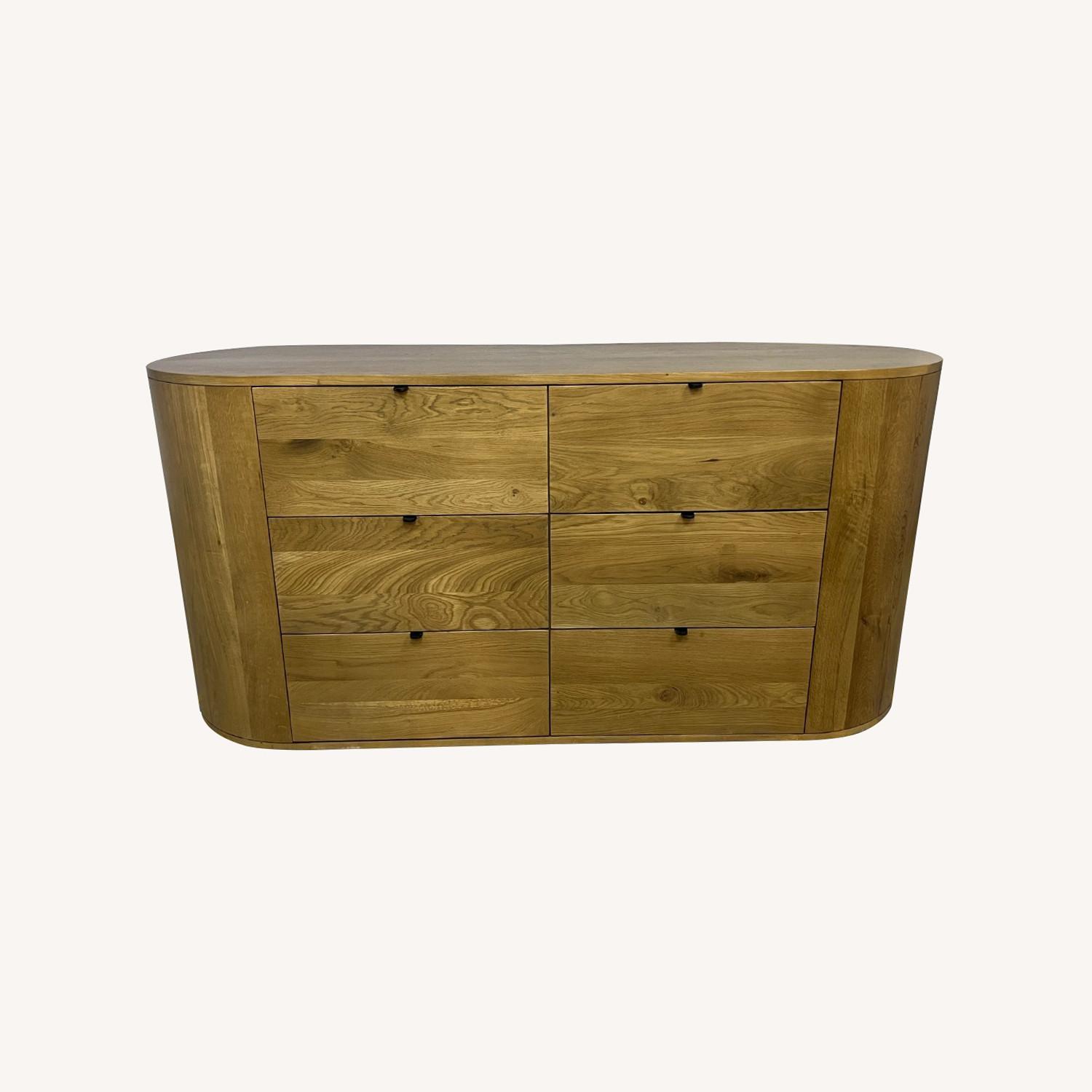 Lulu and Georgia Kono Curved 6-Drawer Dresser - image-0