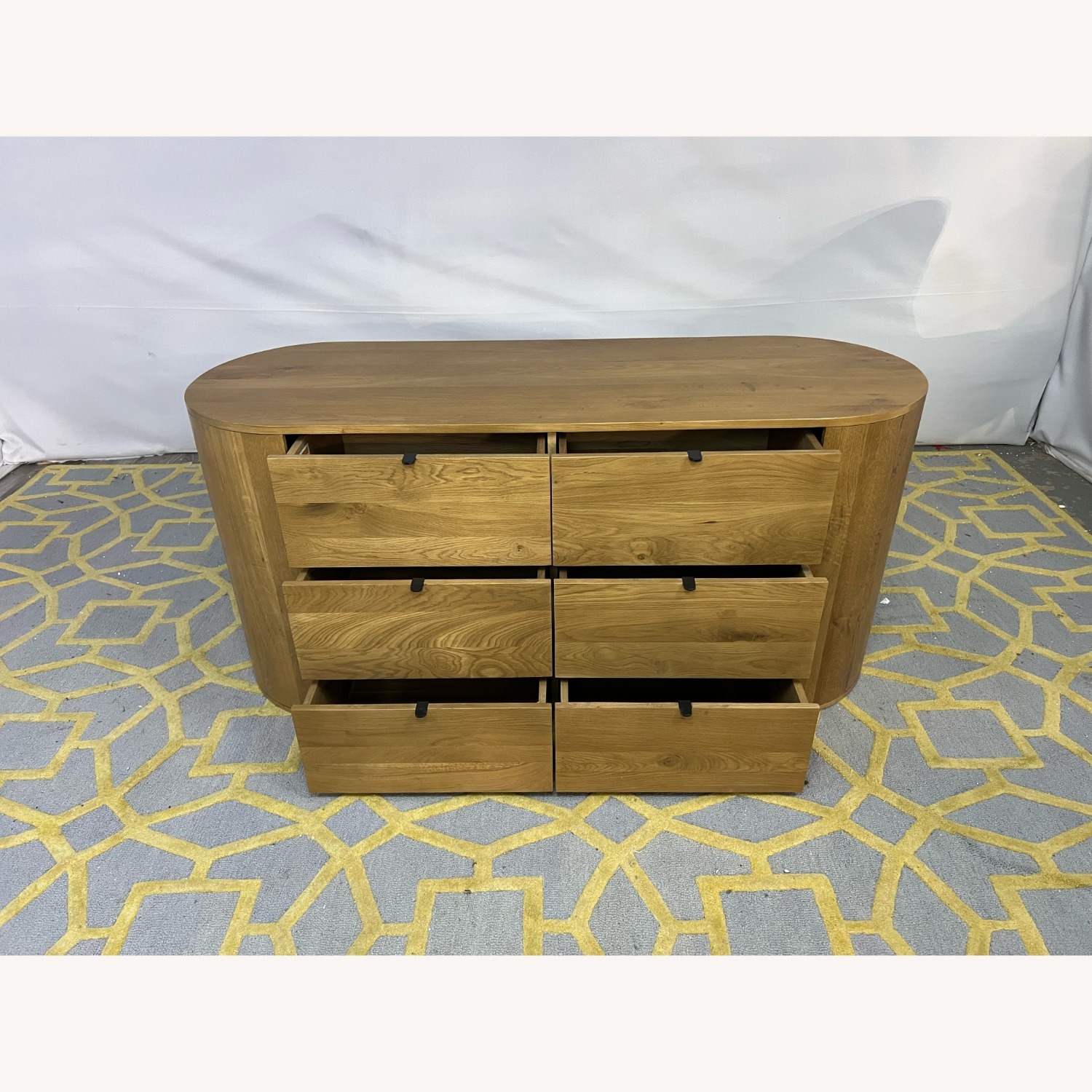 Lulu and Georgia Kono Curved 6-Drawer Dresser - image-3