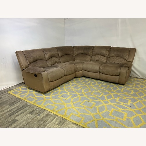 Used Benlocke Reclining Sectional Couch for sale on AptDeco