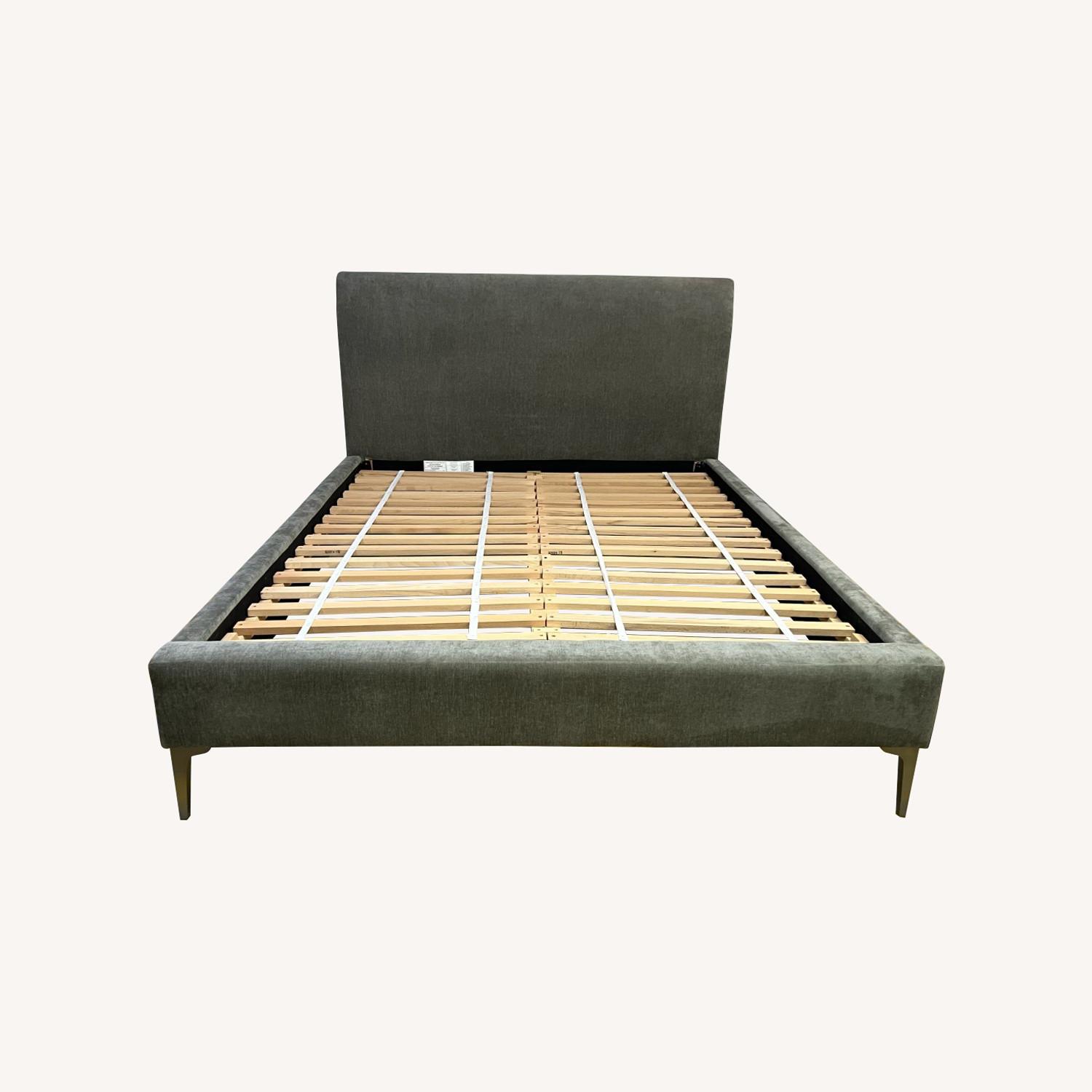 West Elm Andes Queen Bed - image-0