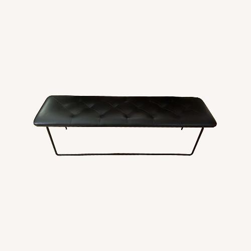 Used Article Level Bella Black 61" Bench Bench for sale on AptDeco