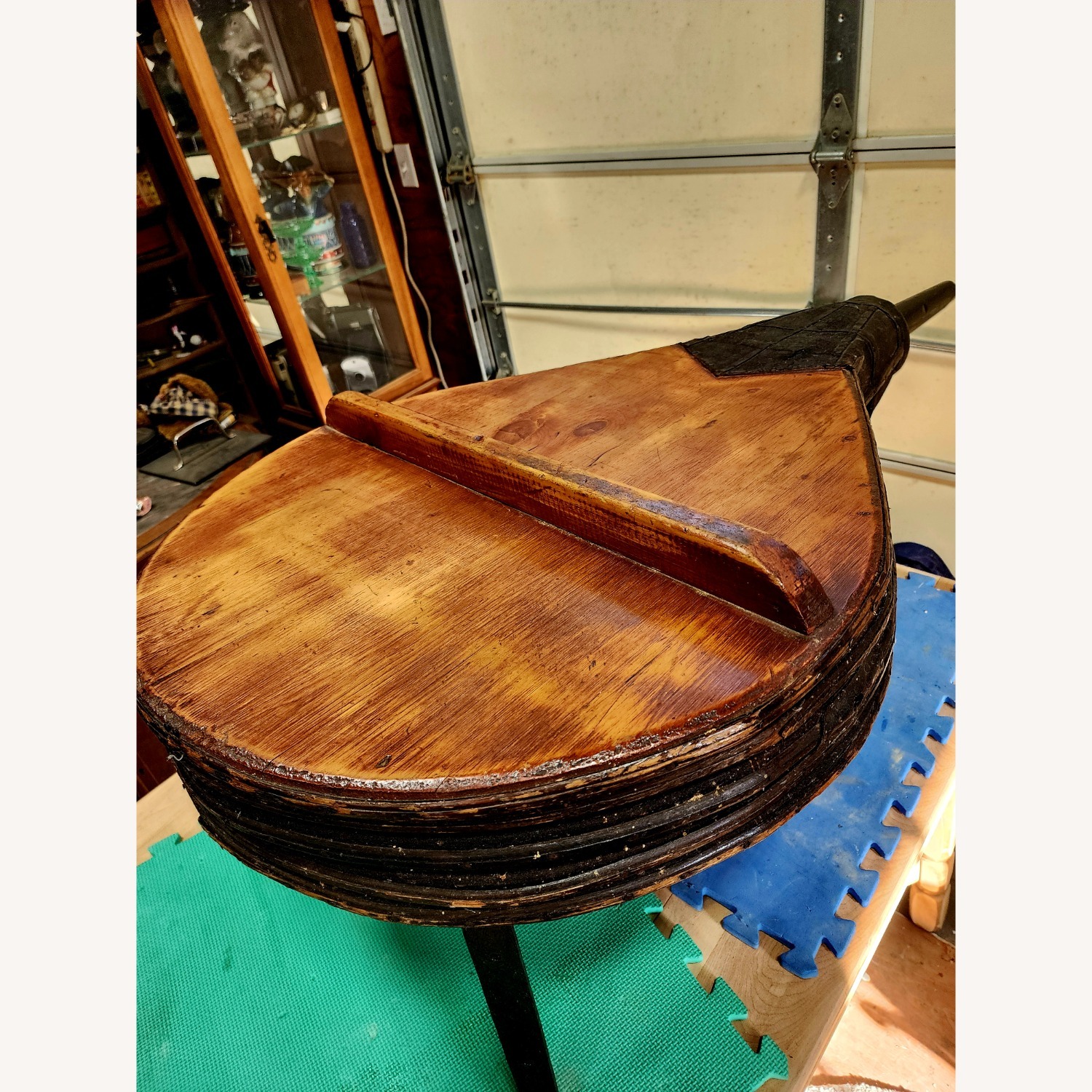 Unique Antique Blacksmith/Industrial Table - image-4