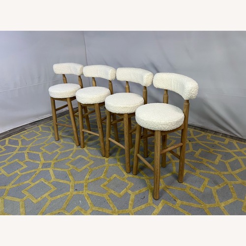 Used Lulu and Georgia Ross Bar Stool Set of 4 for sale on AptDeco