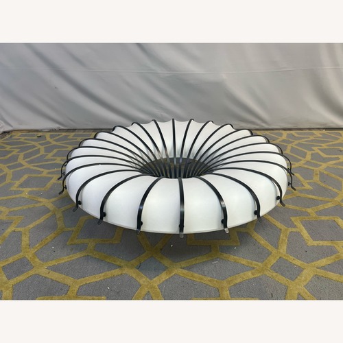 Used Arteriors Home White Ceiling Lamp for sale on AptDeco