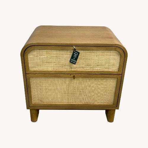 Used Lulu and Georgia Suzette Two-Drawer Nightstand for sale on AptDeco