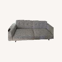 Light Gray Fabric 3+ Seater Sofa