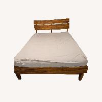 The Futon Shop Natural Wool Queen Bed