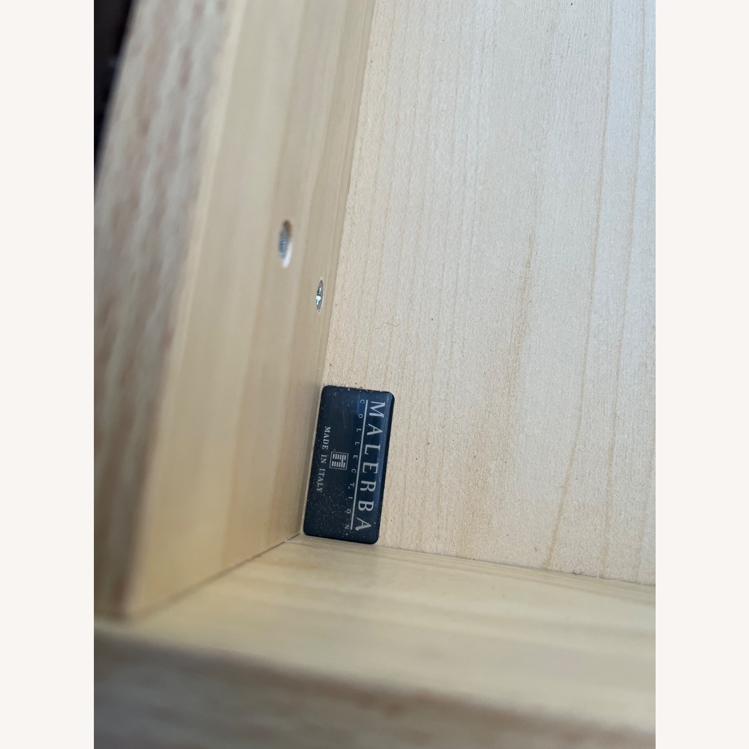 One And Only Black Wood Veneer Nightstands - image-3