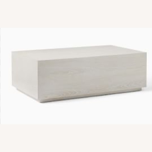 Used West Elm Volume 50” Table in Winter Wood for sale on AptDeco