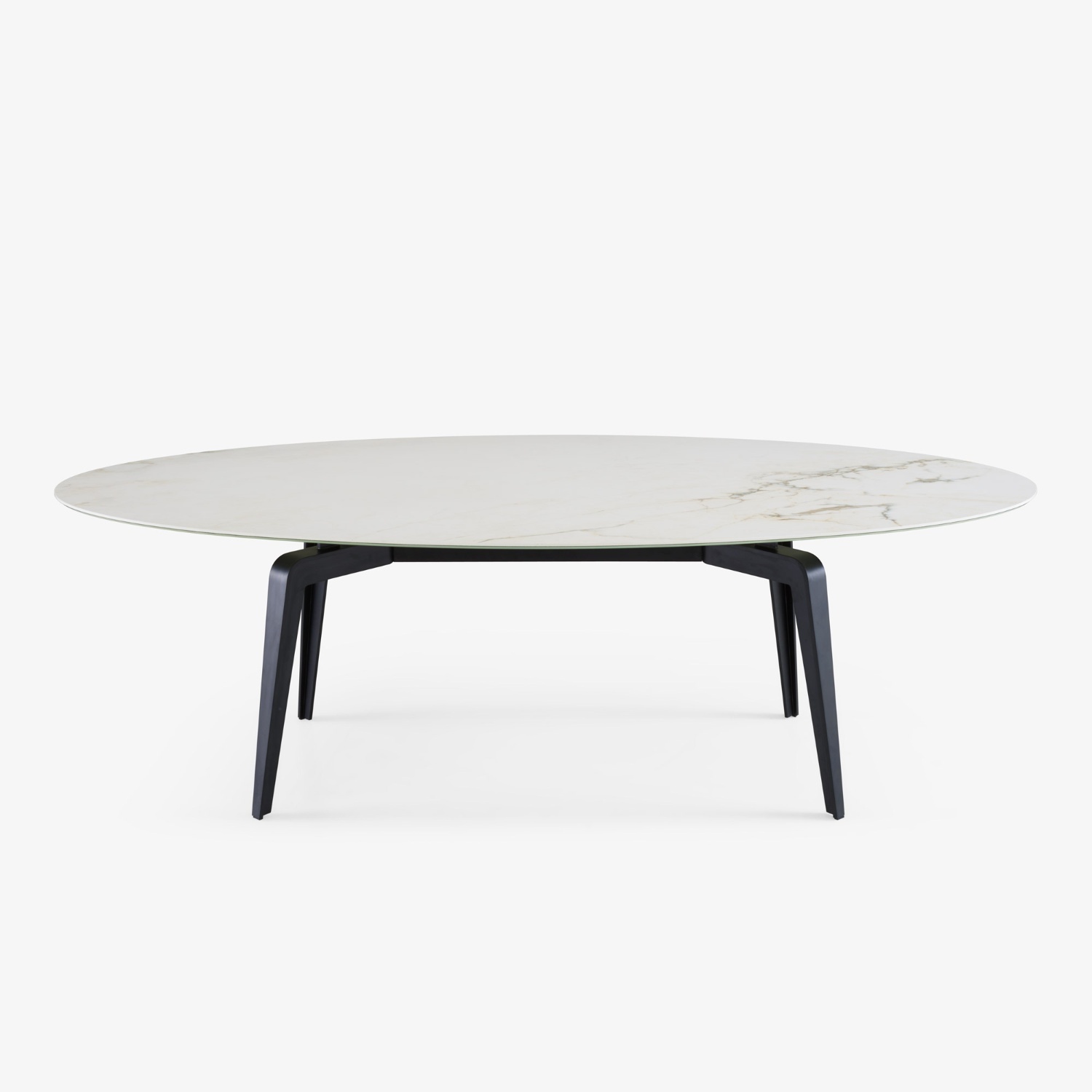 Ligne Roset Odessa White Marble Dining Table - image-5