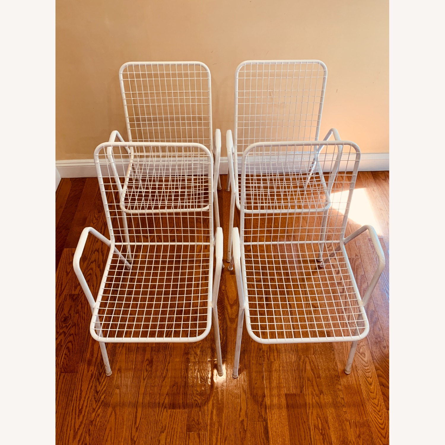 Vintage Mid Century Set of 4 Emu Rio Chairs - image-2