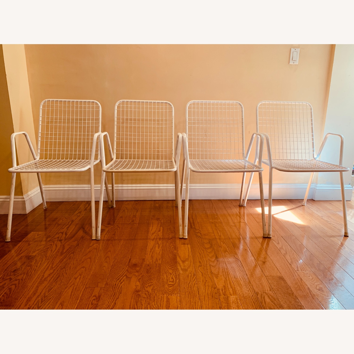 Vintage Mid Century Set of 4 Emu Rio Chairs - image-4