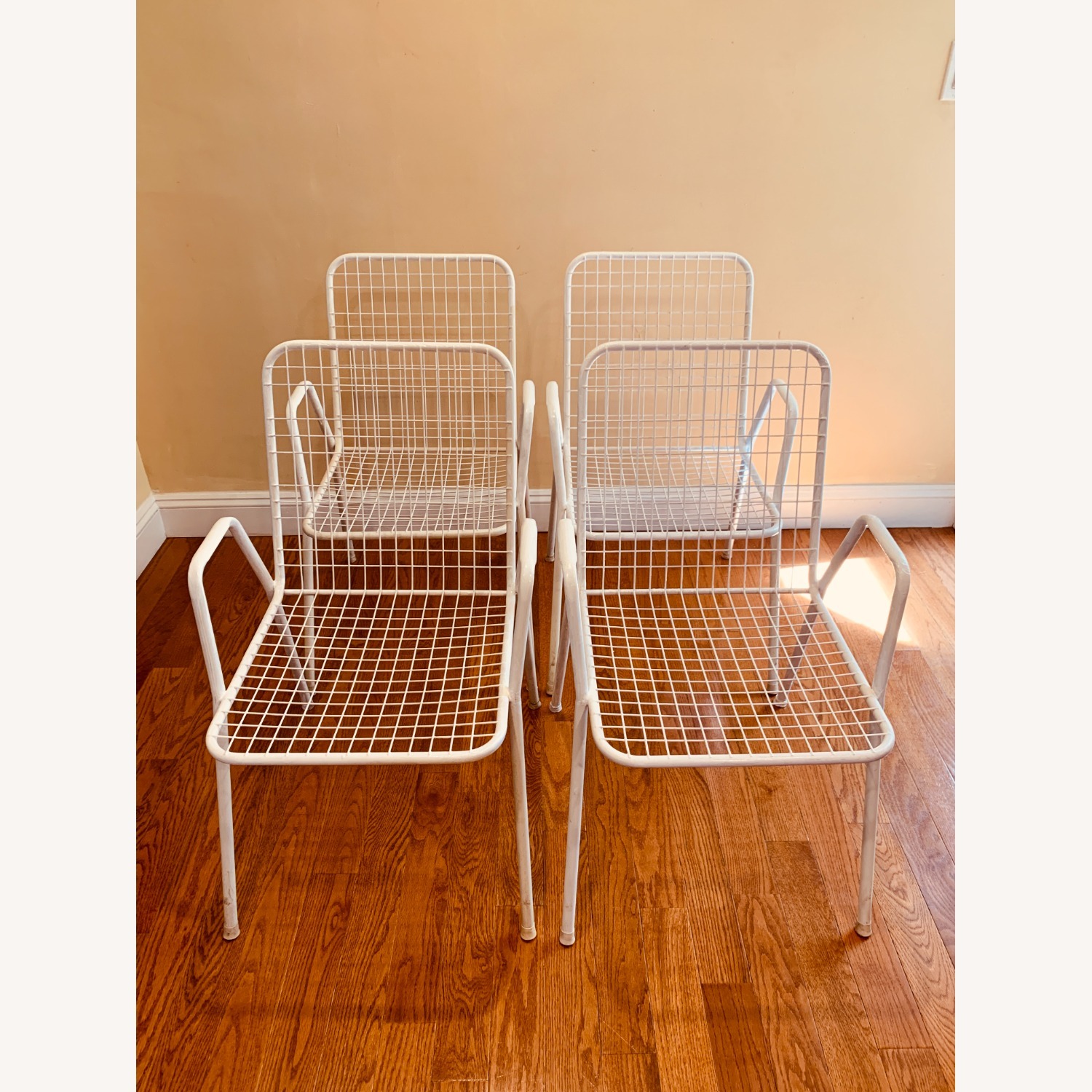 Vintage Mid Century Set of 4 Emu Rio Chairs - image-1