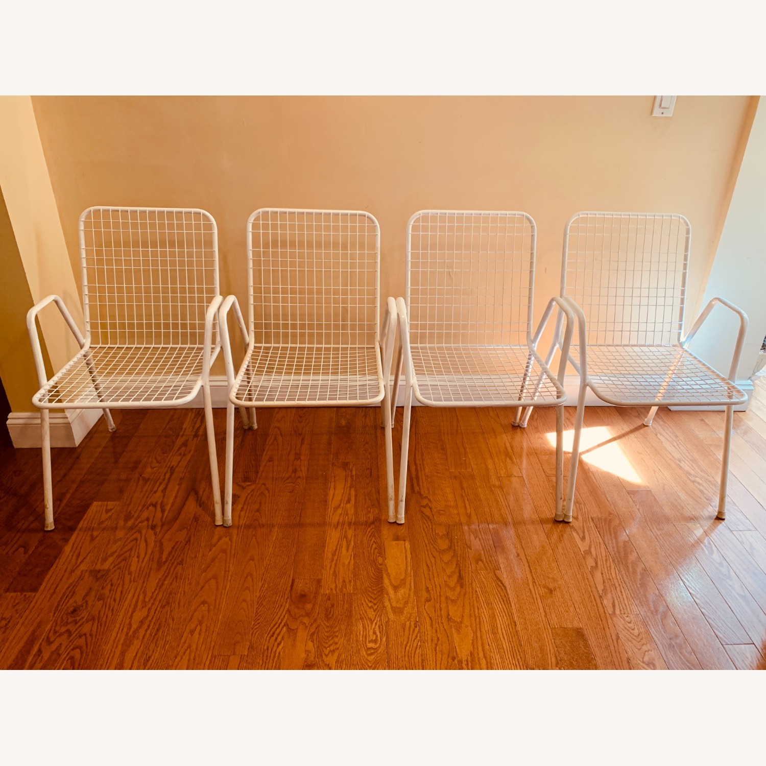 Vintage Mid Century Set of 4 Emu Rio Chairs - image-3