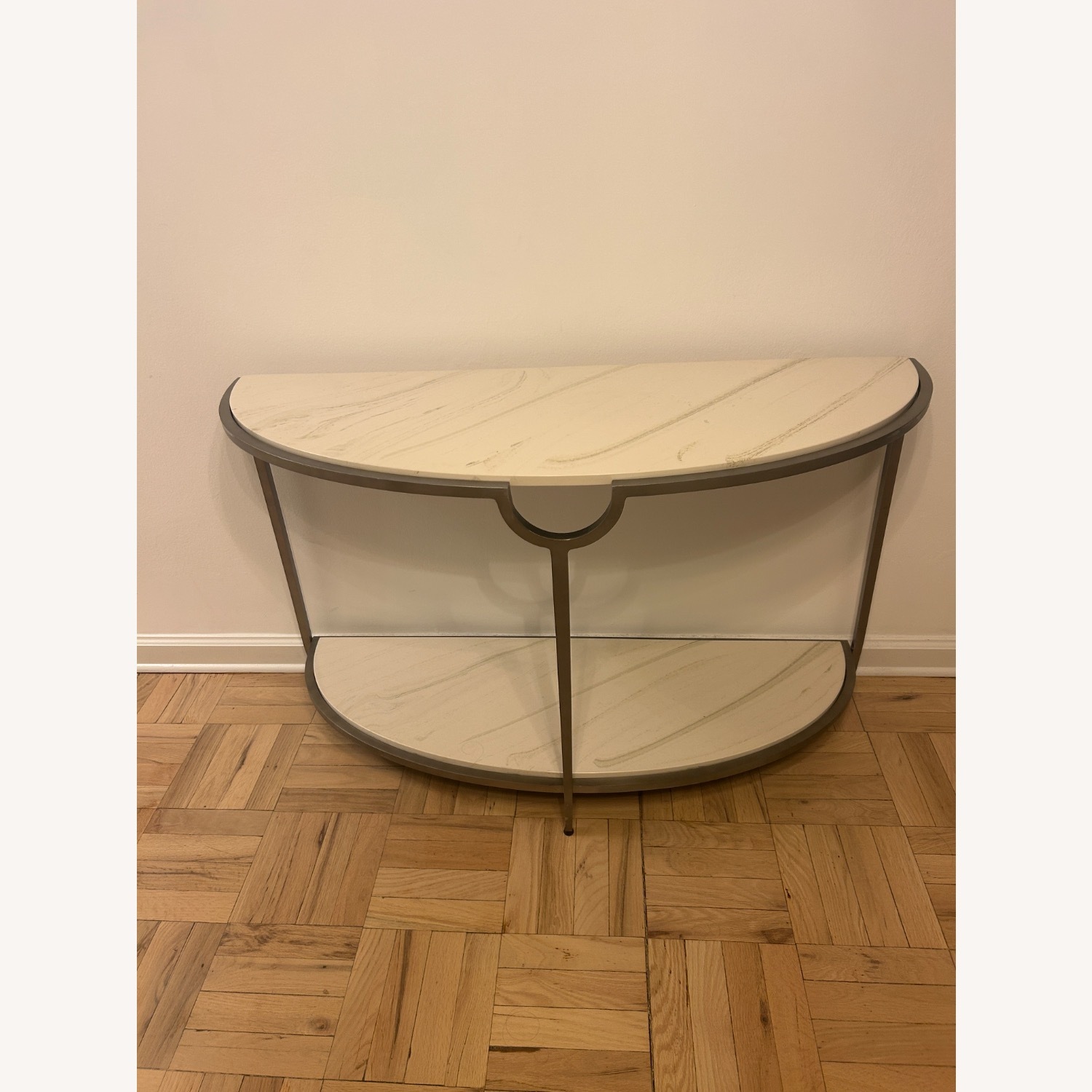 Bernhardt Furniture Faux Marble Console Table  - image-5