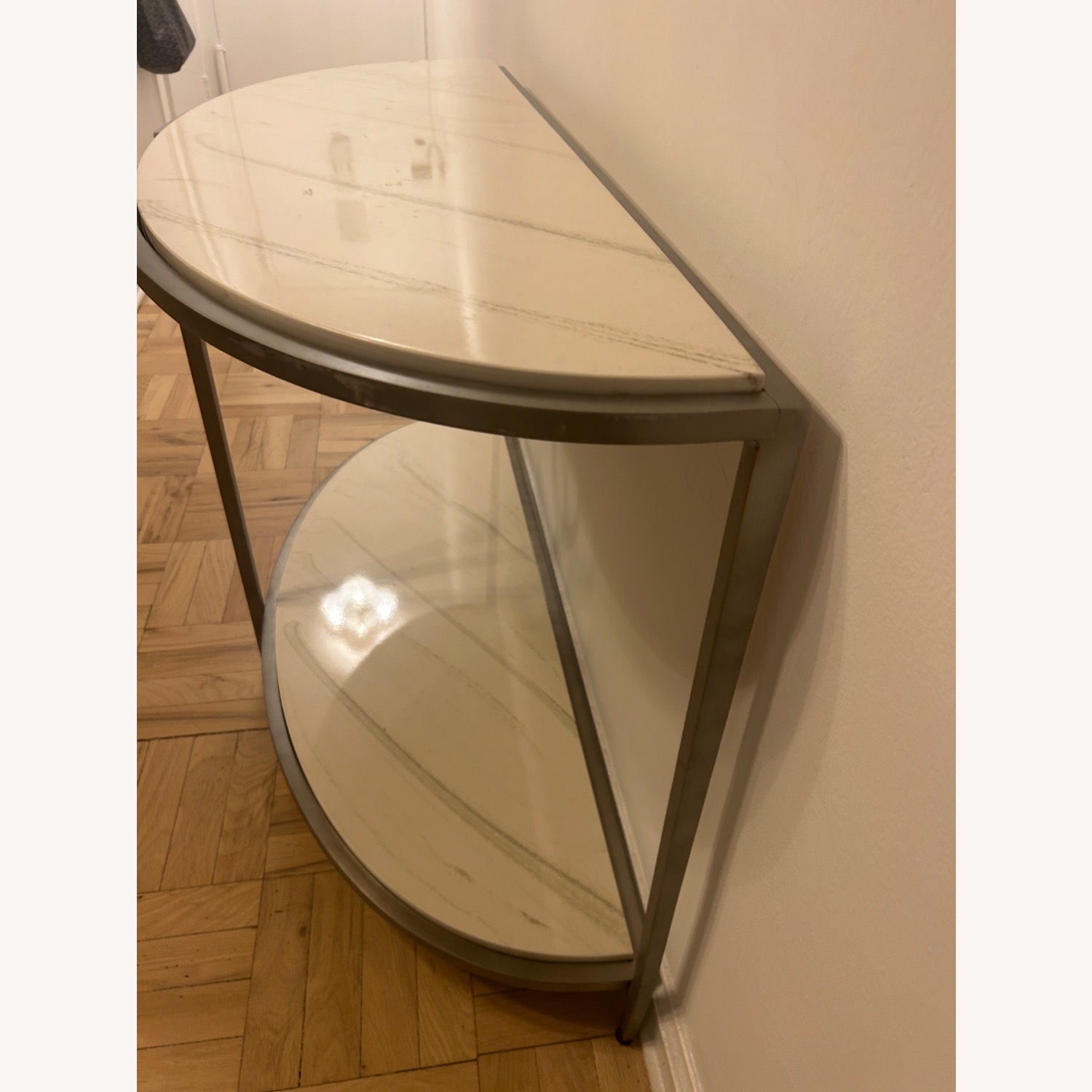 Bernhardt Furniture Faux Marble Console Table  - image-15
