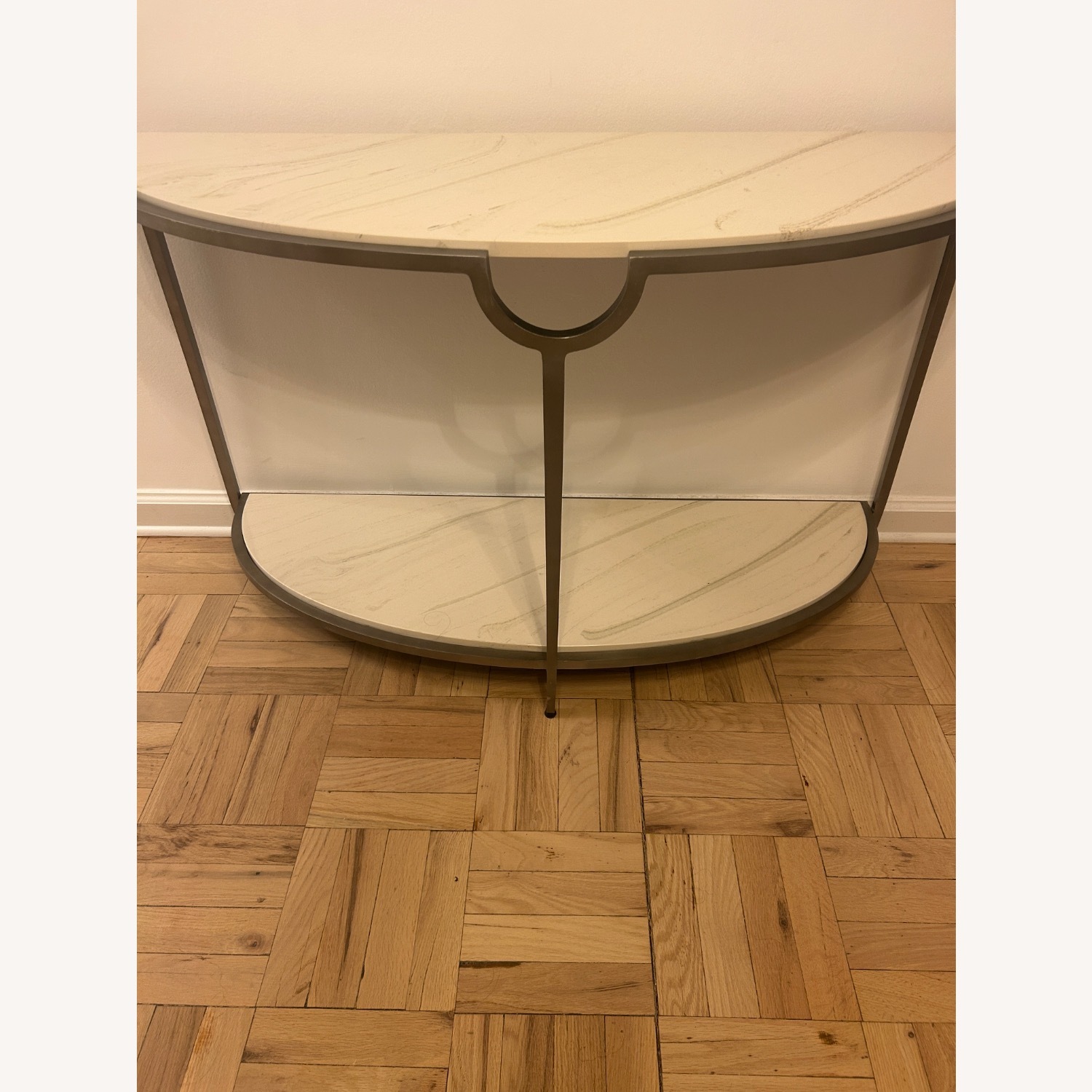 Bernhardt Furniture Faux Marble Console Table  - image-21