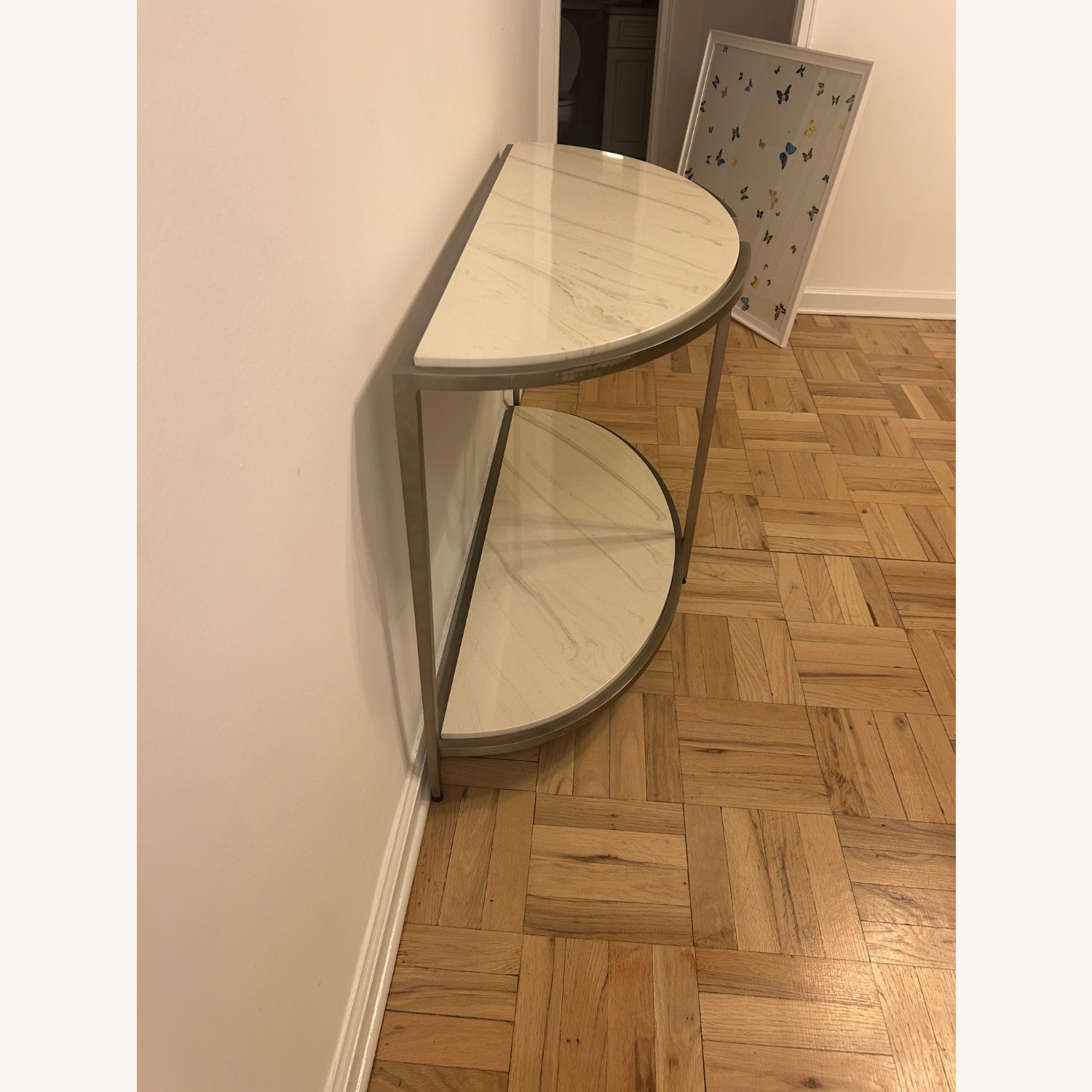 Bernhardt Furniture Faux Marble Console Table  - image-18