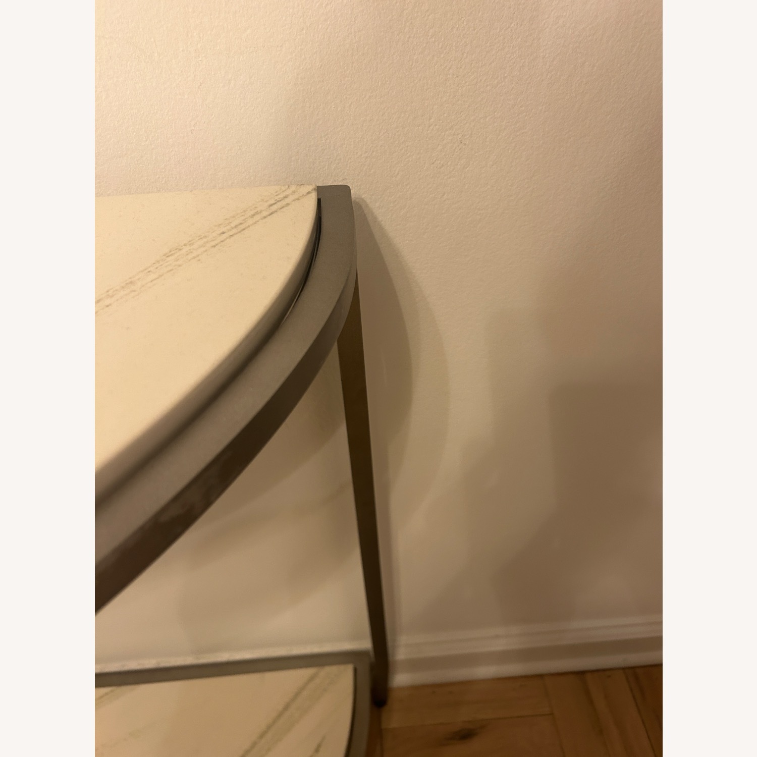 Bernhardt Furniture Faux Marble Console Table  - image-7