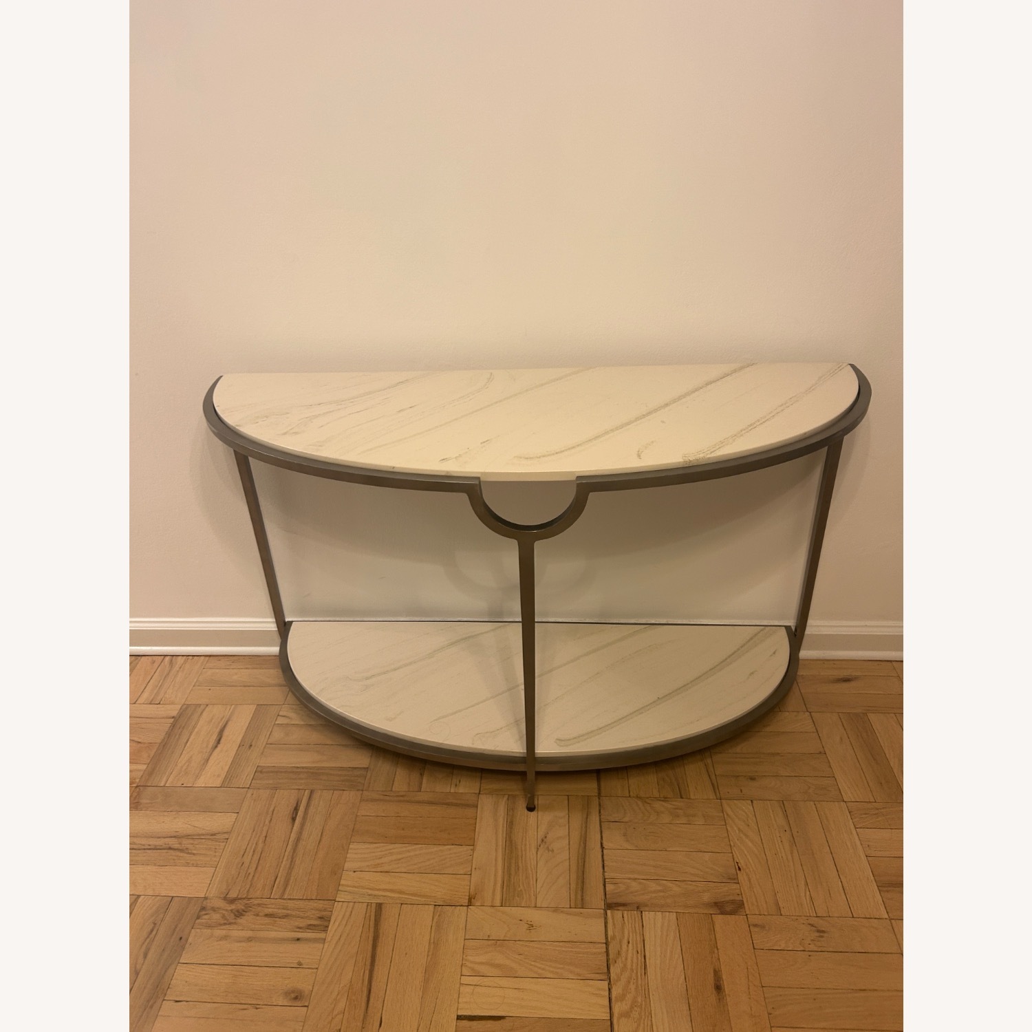 Bernhardt Furniture Faux Marble Console Table  - image-6