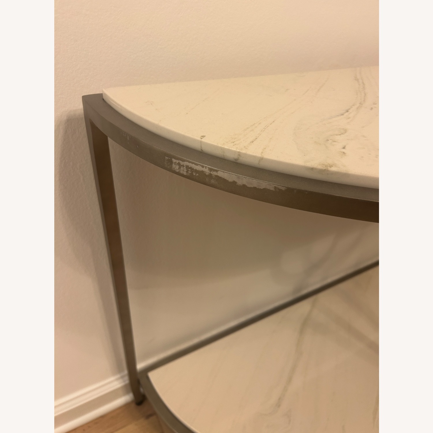 Bernhardt Furniture Faux Marble Console Table  - image-14