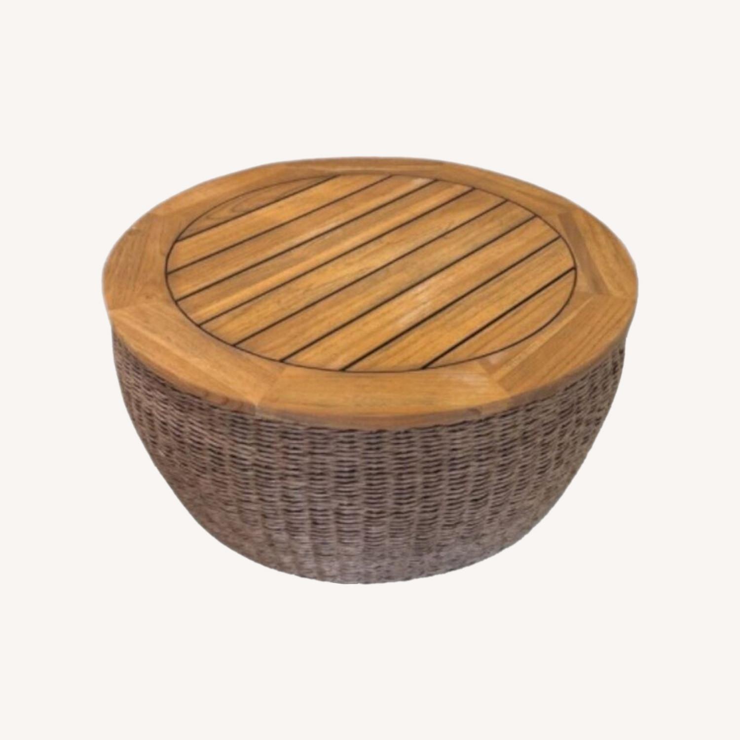 Lloyd Flanders Tobago Round Coffee Table - image-0