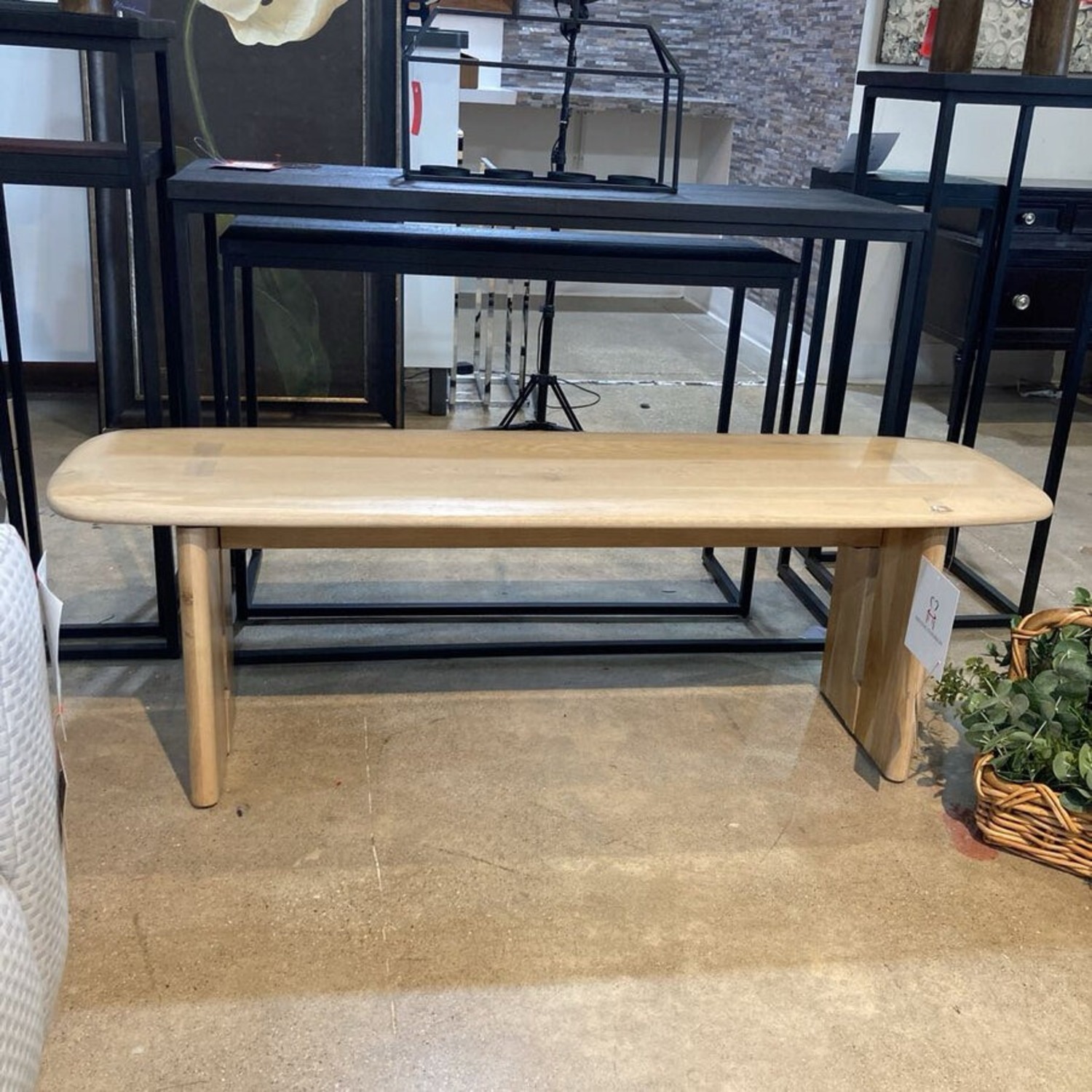 Lulu and Georgia Henrik Modern Bench - image-3