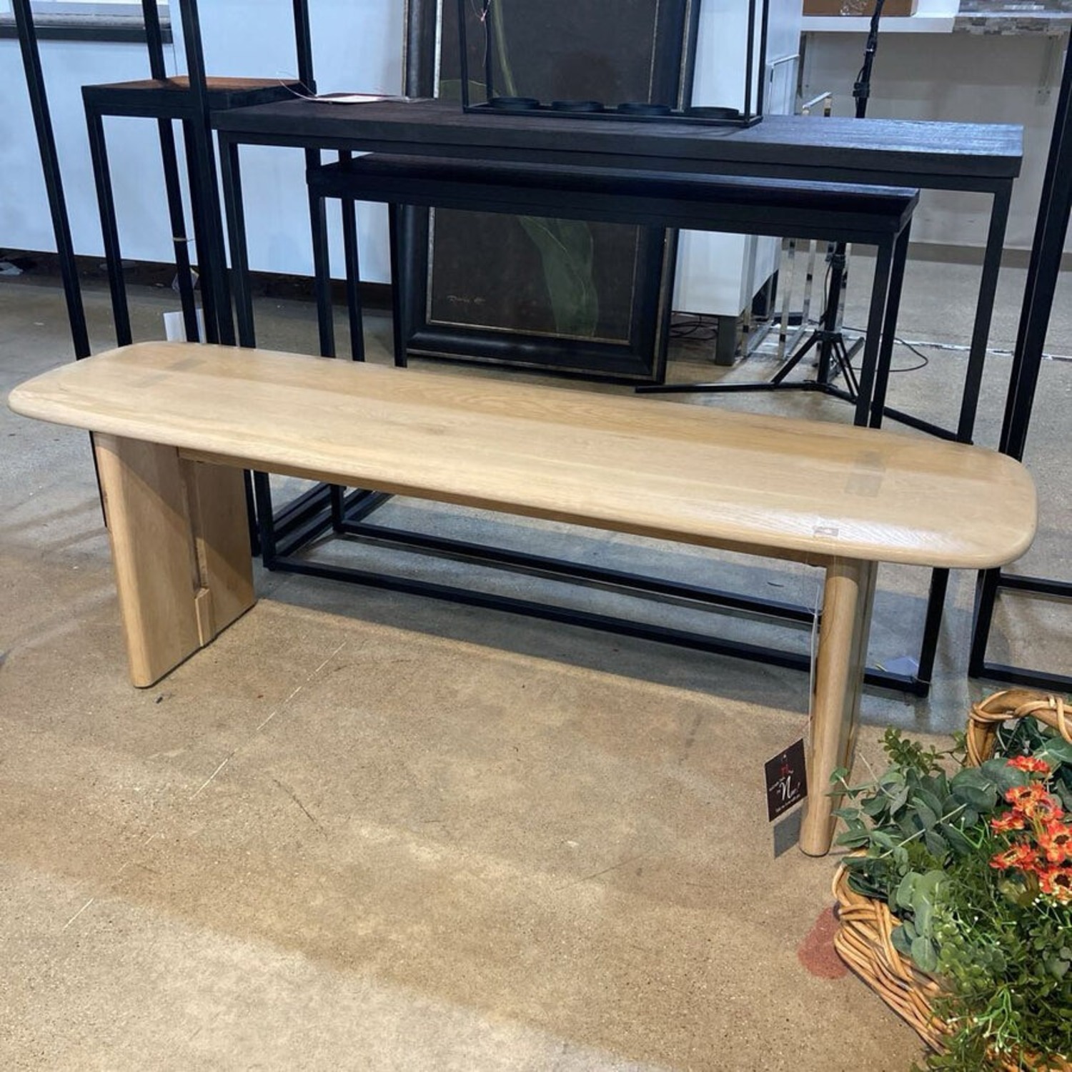 Lulu and Georgia Henrik Modern Bench - image-2