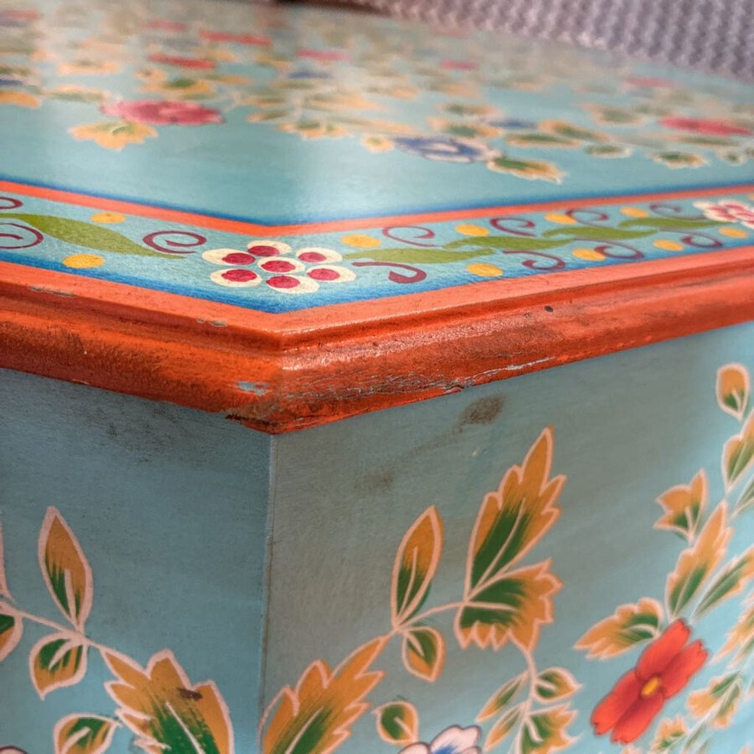 Priya Hand Painted Coffee Table - image-8