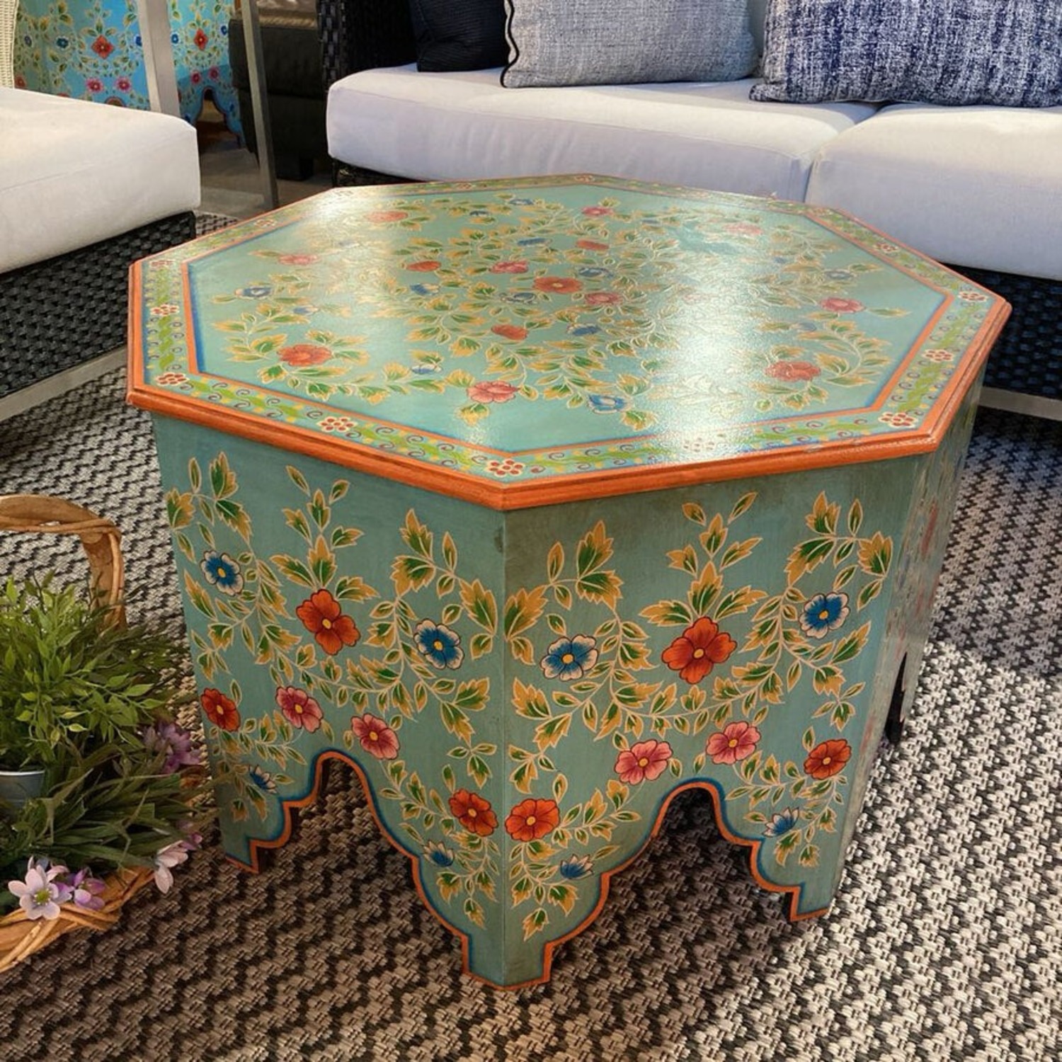 Priya Hand Painted Coffee Table - image-2
