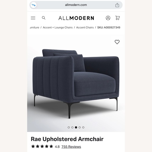 Used All Modern Rae Armchair Set of 2 for sale on AptDeco