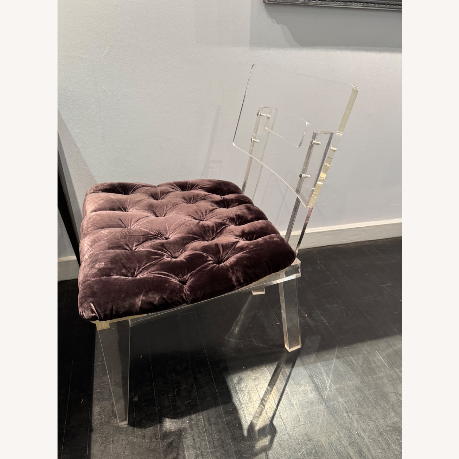 Set of 3 Custom Lucite Chairs - image-2