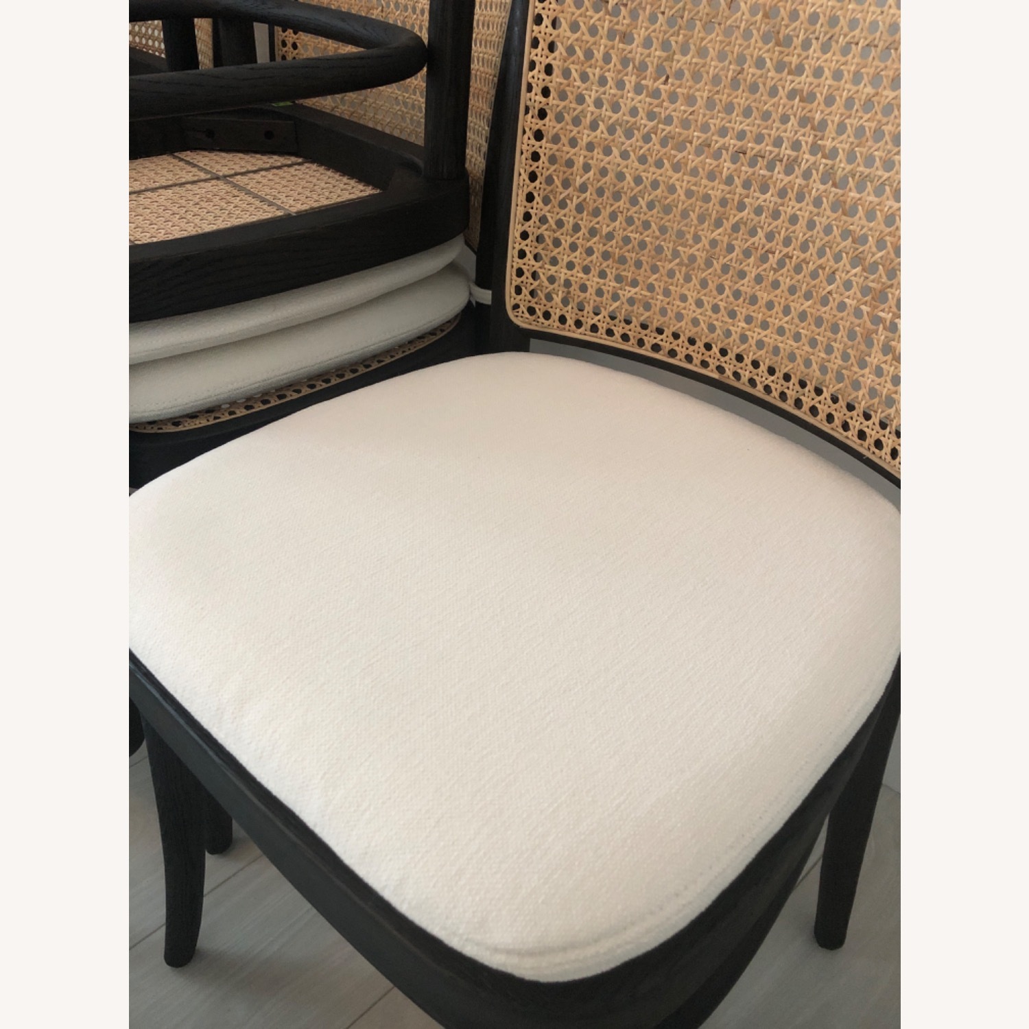 Restoration Hardware Reclaimed Oak Parsons Table & Chairs  - image-2