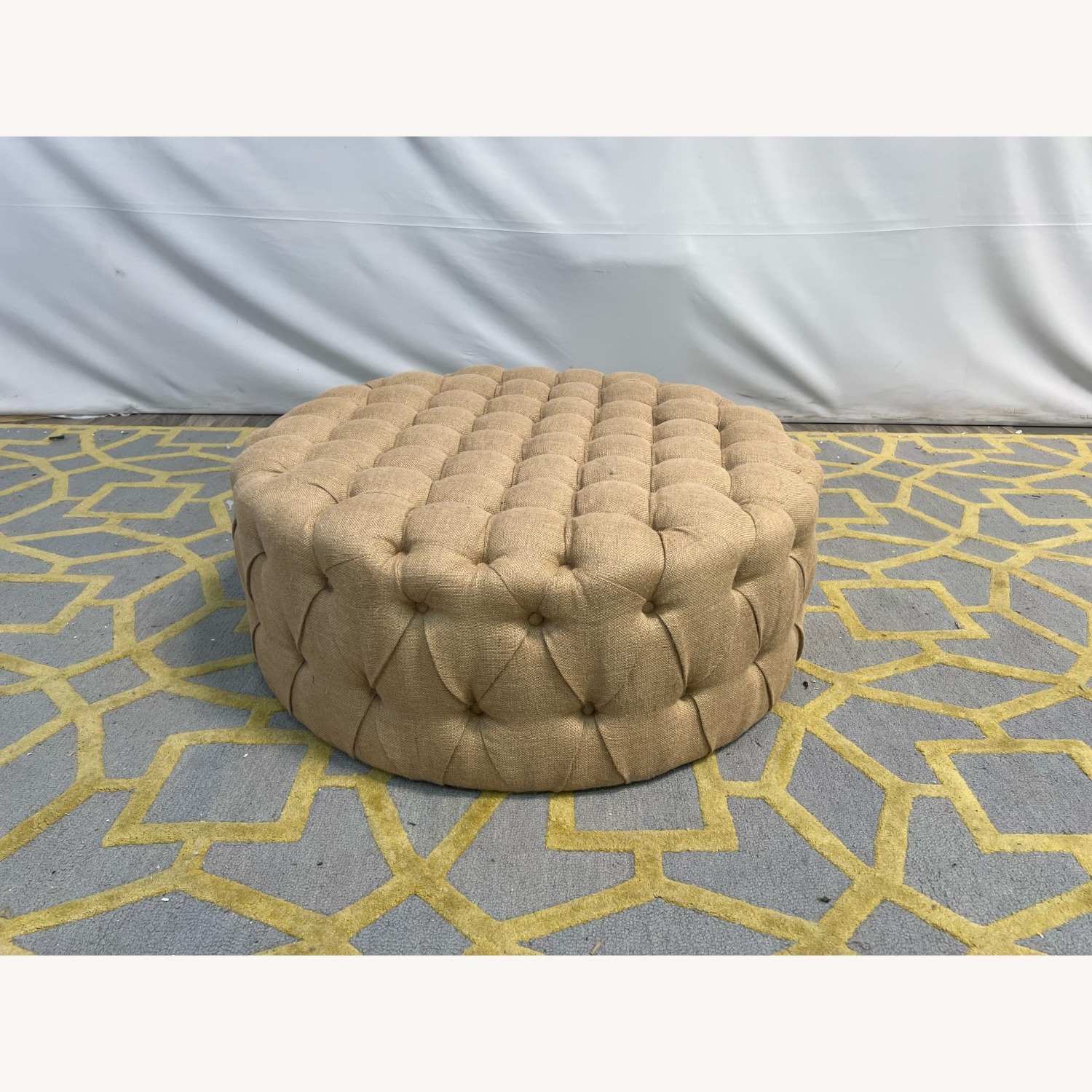Safavieh Charlene Tufted Ottoman - image-1