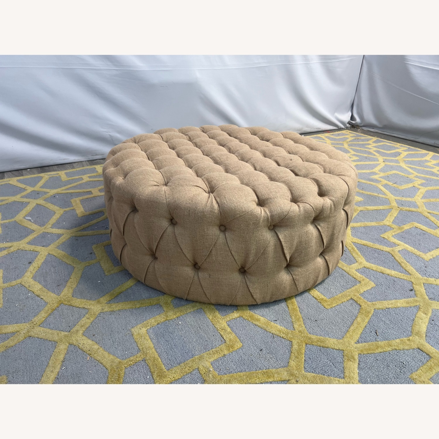 Safavieh Charlene Tufted Ottoman - image-3