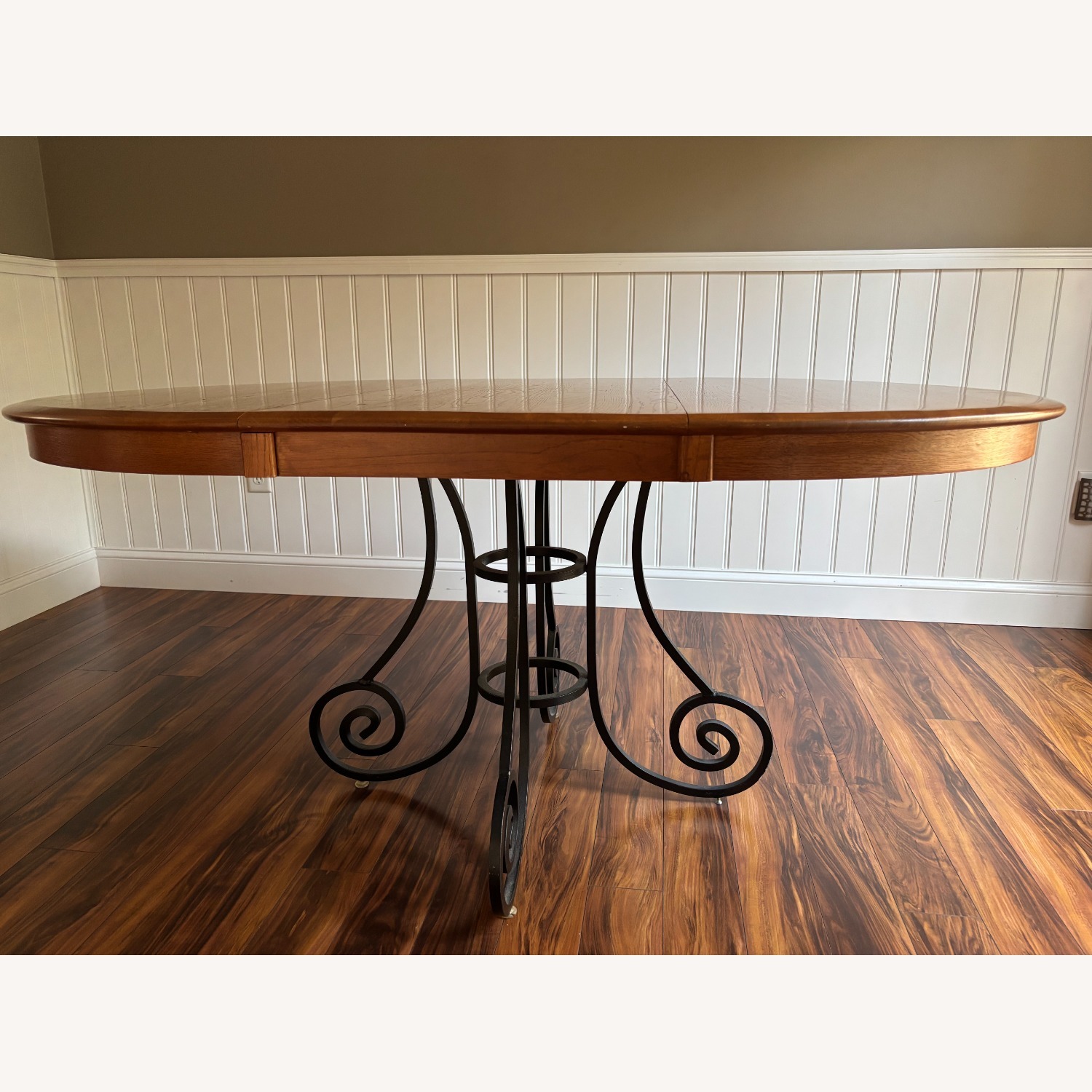 5 Piece Oval Extendable Dining Set - image-3