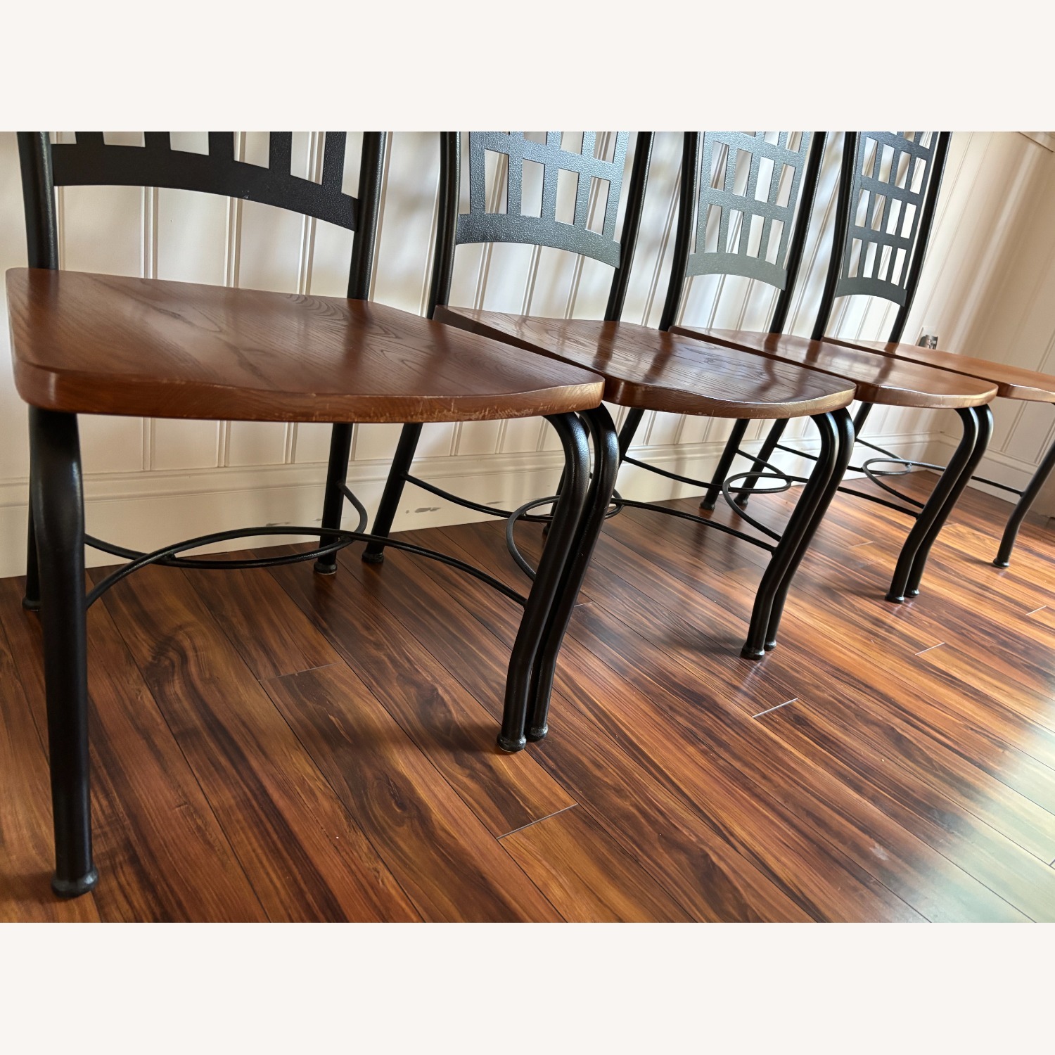 5 Piece Oval Extendable Dining Set - image-12