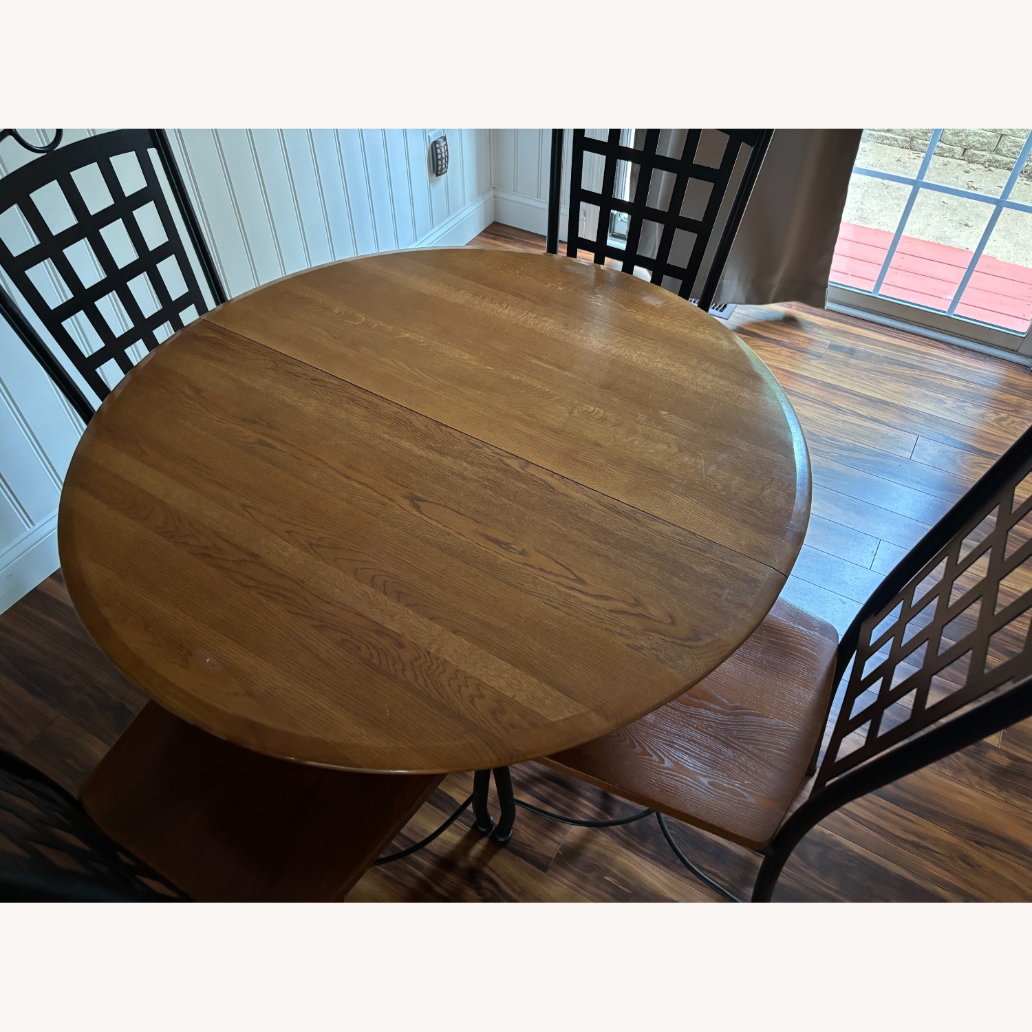 5 Piece Oval Extendable Dining Set - image-7