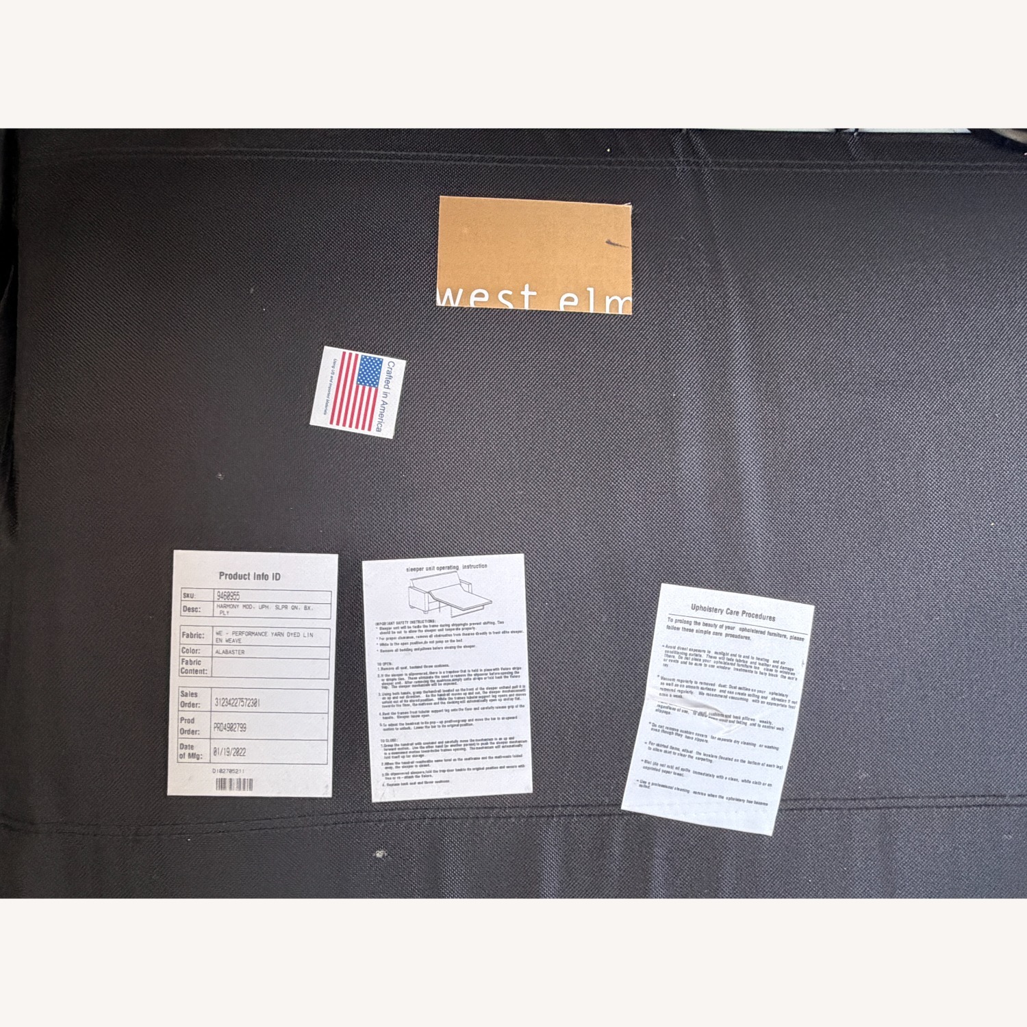 West Elm Harmony Sleeper Sofa - image-8